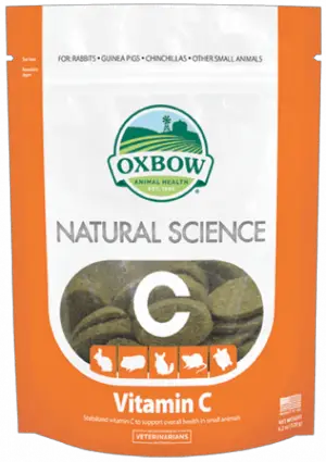 Oxbow Natural Science Vitamin C Supplement | guineapigden.com